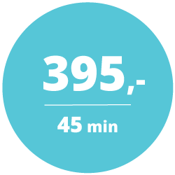 45min massage pris