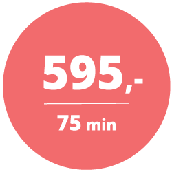 75min massage pris