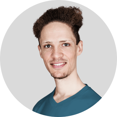 Billede af raskrask massage behandler Johannes