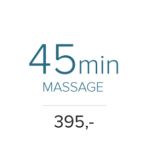 45min massage pris