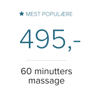 60min massage pris