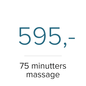 75min massage pris