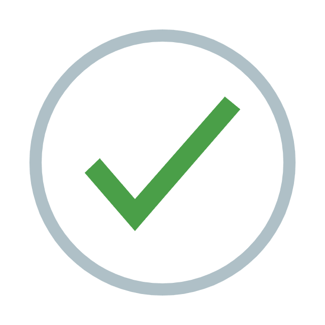 check mark