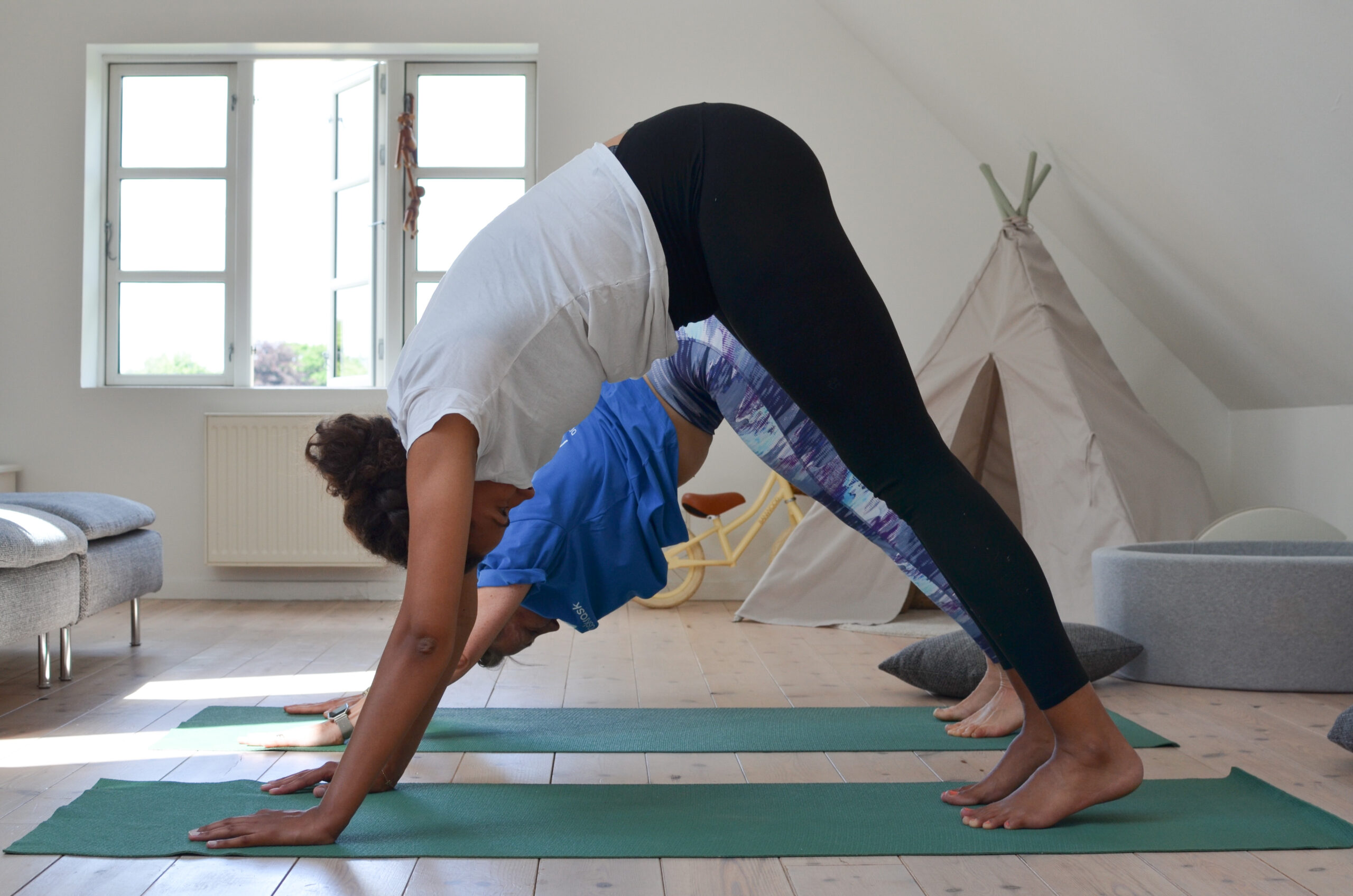 gravid yogastilling