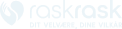 RaskRask logo hvidt