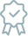 Kvalitetsgaranti og profesionelle symbol