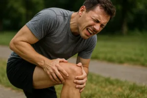 Fibersprængning i låret