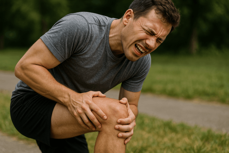Fibersprængning i låret